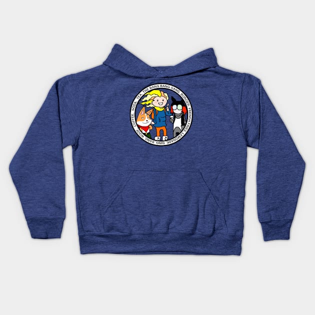 THE BANG BANG GANG. COLORED. PORTRAIT. Kids Hoodie by cholesterolmind